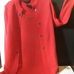 Ming Wang Tunic Dress & Jacket Set